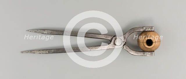 Bullet Mold for a Light Artillery Piece, Tyrol, 18th century. Creator: Unknown.