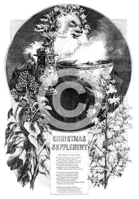 Christmas Supplement - Christmas For Ever!, 1857. Creator: Unknown.