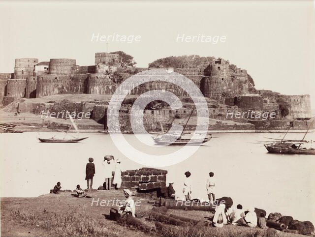 Goa Fort, between 1880 and 1889. Creator: Francis Frith.