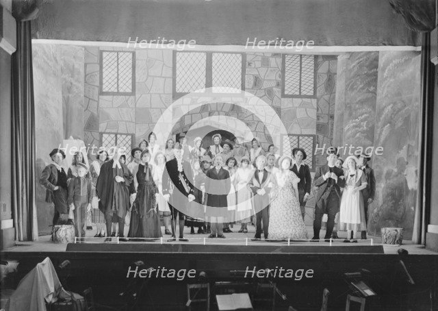 Theatre show, Ventnor, Isle of Wight, c1935. Creator: Kirk & Sons of Cowes.