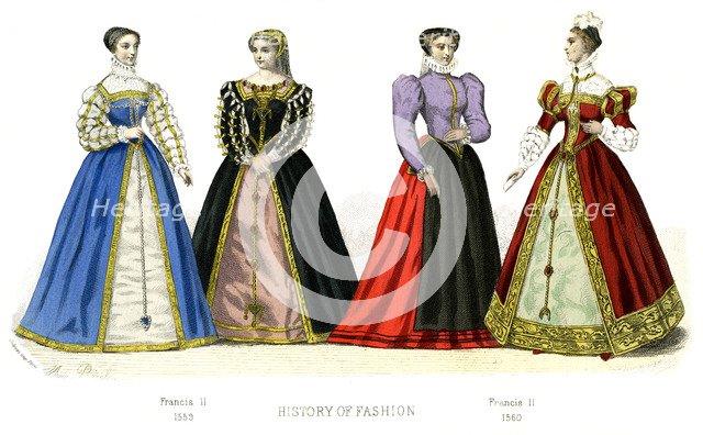 French costume: Francis II, (1882). Artist: Unknown