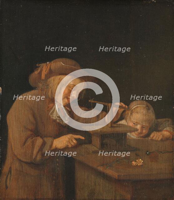 The Mousetrap, 1660. Creator: Gerritsz Quiringh van Brekelenkam.