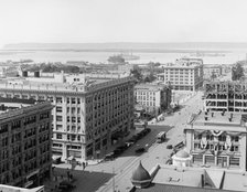 San Diego, Calif., and bay from U.S. Grant Hotel, c.between 1910 and 1920. Creator: Unknown.