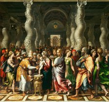 The Circumcision, First Half of 16th cen.. Creator: Romano, Giulio (1499-1546).