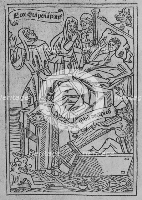 Arte del Ben Morire, 1490. Creator: Unknown.