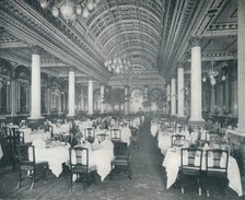 'The Grand Salle A Manger', (Dining Room), 1912. Artist: Unknown.