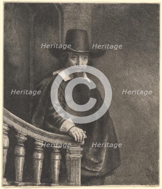 Ephraim Bonus, 1647. Creator: Rembrandt Harmensz van Rijn.