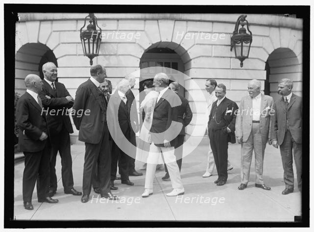 Woodrow Wilson, between 1910 and 1917. Creator: Harris & Ewing.