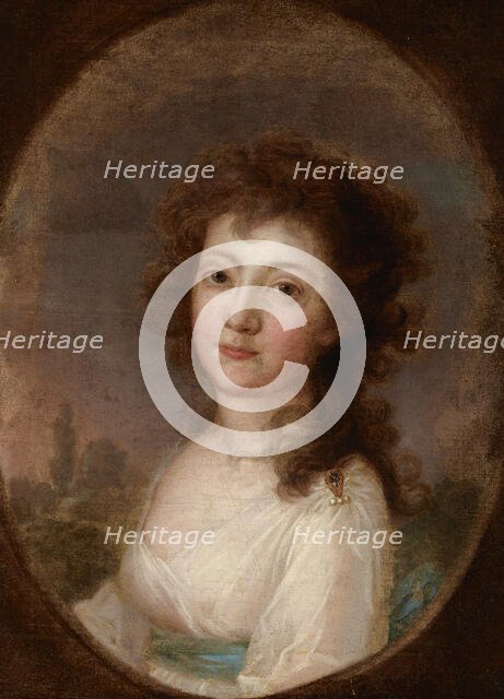 Portrait of an Unknown Woman, c1800. Creator: Jozef Rejchan.