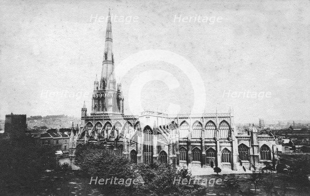 St Mary Redcliffe Church, Bristol, early 20th century. Artist: Unknown