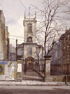 St Olave Jewry, London, 1887. Artist: John Crowther