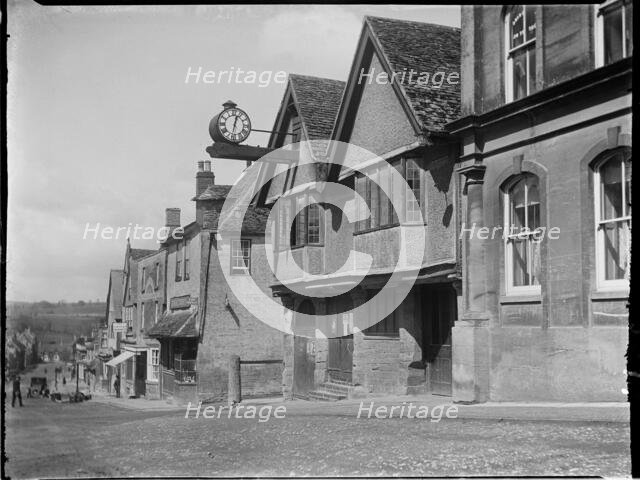 The Tolsey, High Street, Burford, Burford, West Oxfordshire, Oxfordshire, 1924. Creator: Katherine Jean Macfee.