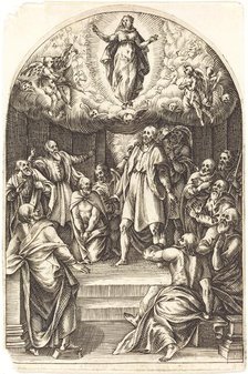 The Assumption, 1608/1611. Creator: Jacques Callot.