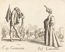 Cap. Cerimonia and Siga. Lavinia. Creator: Unknown.