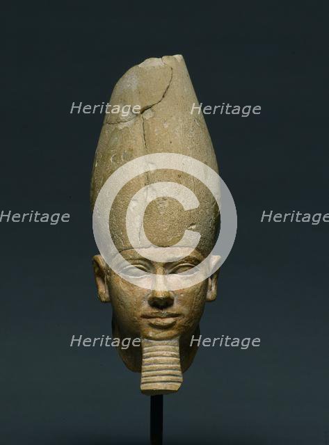 Head of King Userkaf, c. 2454-2447 BC. Creator: Unknown.