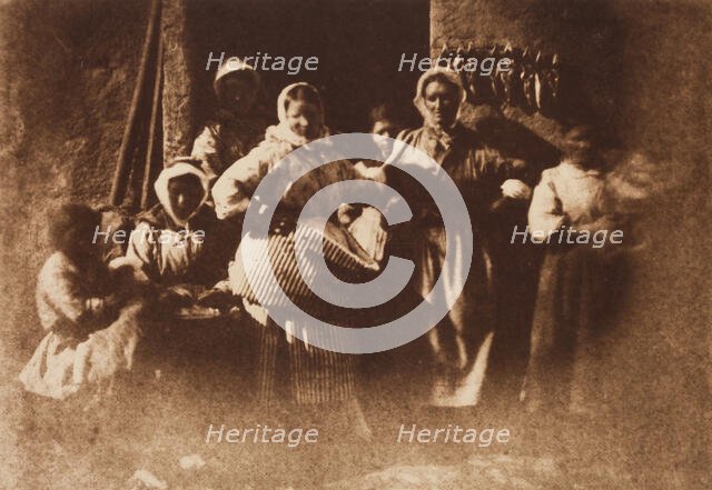 Unknown Women, between 1843 and 1847. Creators: David Octavius Hill, Robert Adamson, Hill & Adamson.