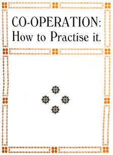 'Co-Operation: How to Practise It', 1919. Artist: Unknown.