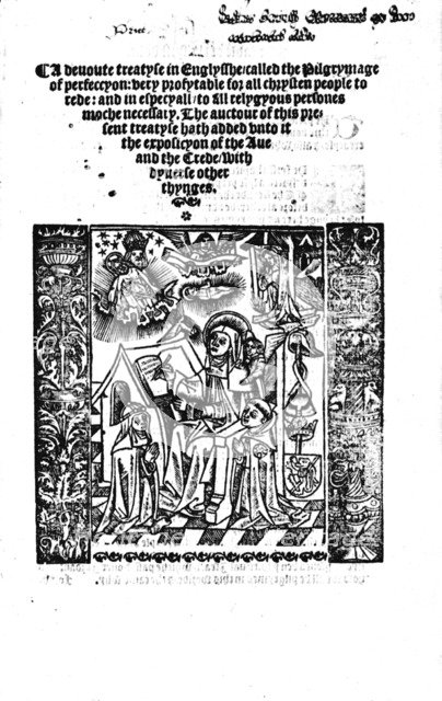 'The Pilgrimage of Perfection', 1531, (1946). Artist: Wynkyn de Worde.