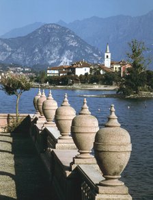 Isola Superior dei Pescatori, Lake Maggiore, Italy.