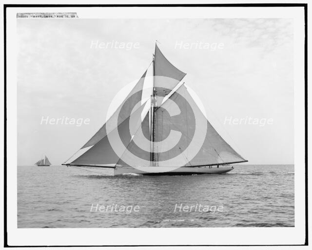 Mayflower, 1888 Aug 10. Creator: Henry Greenwood Peabody.