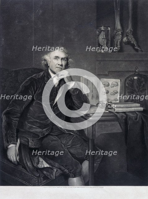 John Hunter, 1786. Artist: WO Geller