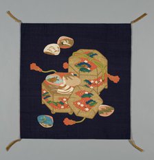 Fukusa (Gift Cover), Japan, late Edo period (1789-1868)/ Meiji period (1868-1912), 19th century. Creator: Unknown.