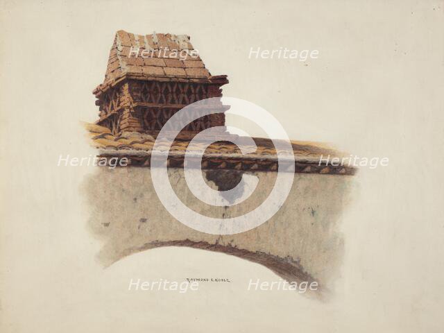 Chimney, 1939. Creator: Raymond E. Noble.