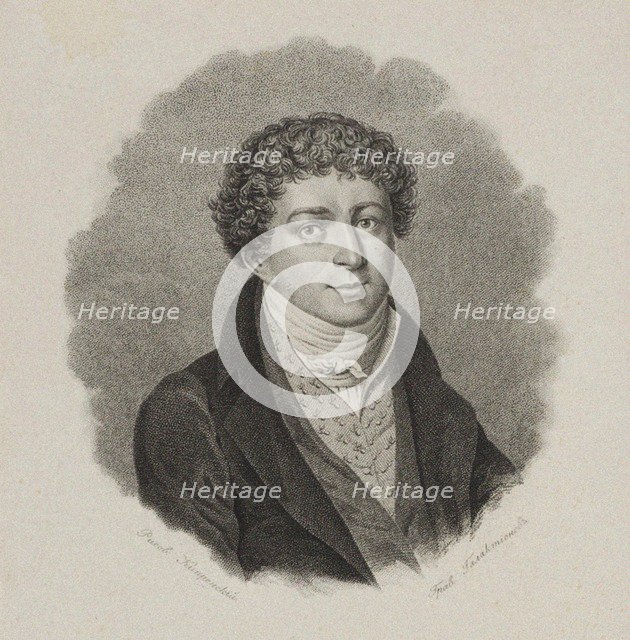 Portrait of the Poet Konstantin Nikolayevich Batyushkov (1787-1855).