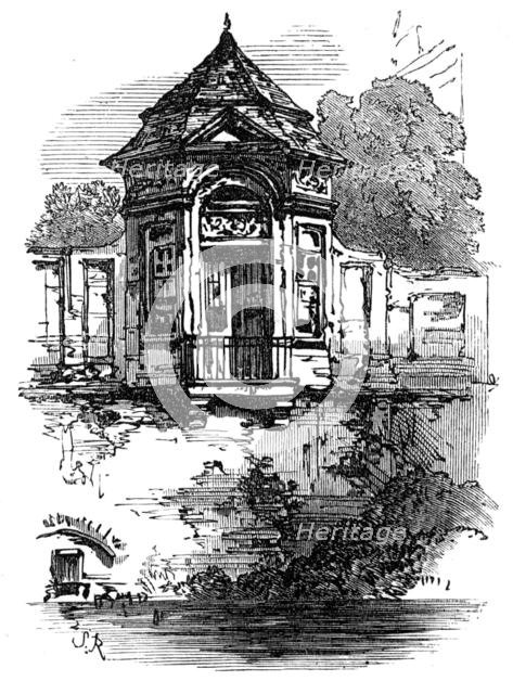 On the canal, Ghent, 1872. Creator: Unknown.