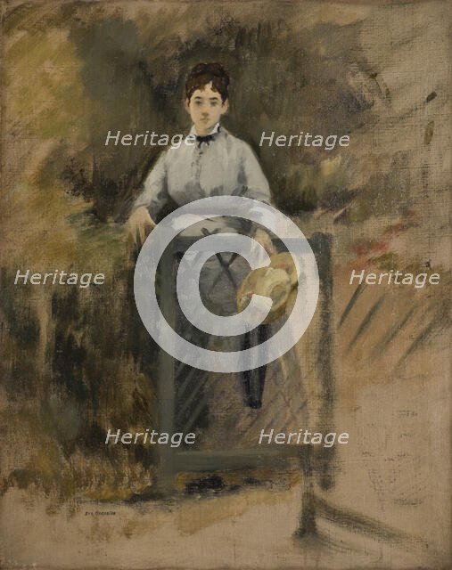 La Servante ou A la barrière, between 1865 and 1870. Creator: Eva Gonzales.