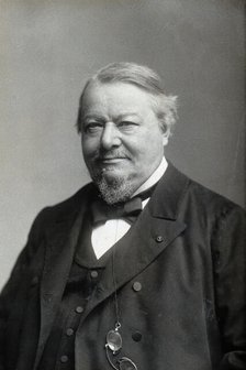 Étienne (Stéphane) Tarnier, late 19th century. Creator: Pierre Petit.