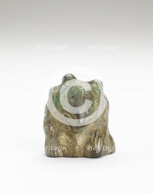 Ornament in the form of a bear, Han dynasty, 206 BCE-220 CE. Creator: Unknown.