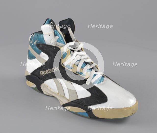 Shaq Attaq sneaker worn by Shaq, 1992-1993. Creator: Reebok International Ltd..