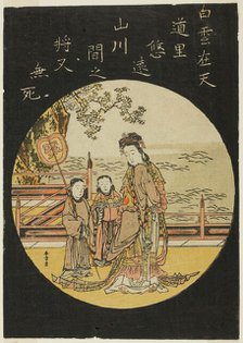 The Chinese Immortal Seiobo (C: Xi Wang Mu, Queen of the West), Japan, c. 1770s. Creator: Shunsho.