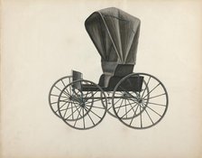 Doctor's Buggy, c. 1936. Creator: Fred Weiss.