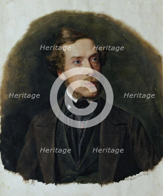 Gustav Barth, choirmaster of the Vienna Men's Choir, 1843. Creator: Ferdinand Georg Waldmuller.