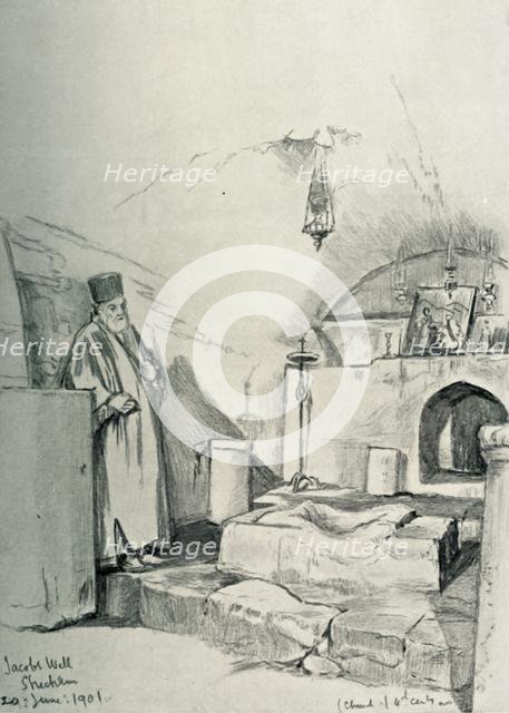 'Jacob's Well at Shechem (Nablus)', 1902. Creator: John Fulleylove.