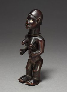 Female Figurine, late 1800s-early 1900s. Creator: Unknown.