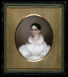 Portrait of a Lady, ca. 1830. Creator: Pamelia Hill.