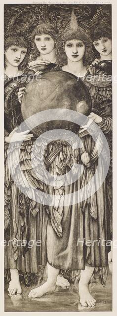 Dalziels' Bible Gallery - The Days of Creation - The Fourth Day, c1860s, (1900). Creator: Unknown.