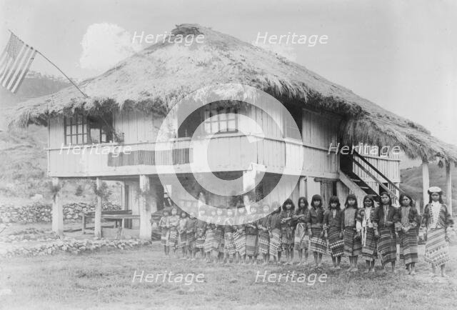 School House, Benguet, P.I., between c1915 and c1920. Creator: Bain News Service.