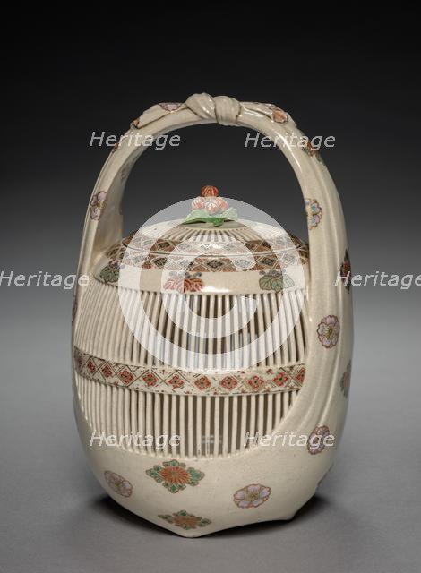 Jar: Satsuma Ware, 19th century. Creator: Unknown.