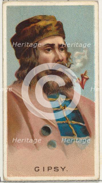 Gypsy, from World's Smokers series (N33) for Allen & Ginter Cigarettes, 1888. Creator: Allen & Ginter.