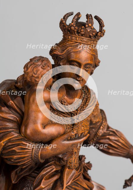 Virgin and Child, 1600-1700. Creator: Unknown.