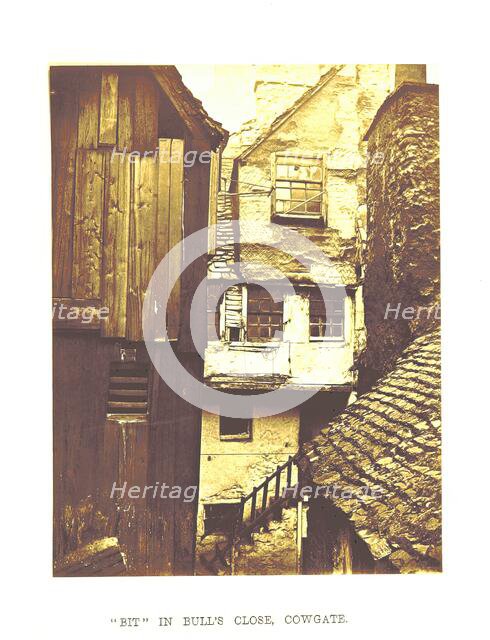 "Bit" in Bull's Close, Cowgate, 1878.  Creator: Archibald Burns.