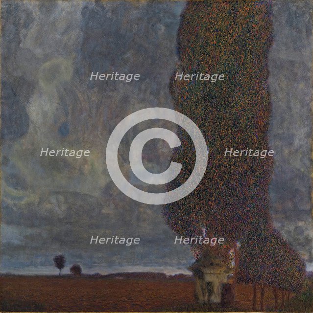 Approaching Thunderstorm (The Large Poplar II), 1903. Artist: Klimt, Gustav (1862-1918)