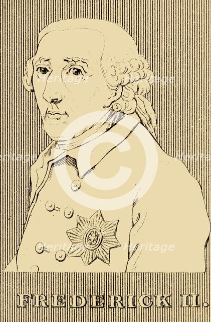 'Frederick II', (1712-1786), 1830. Creator: Unknown.