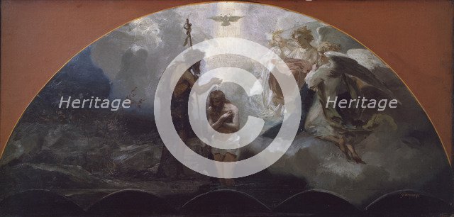 The Baptism of Christ, 1876. Artist: Siemiradzki, Henryk (1843-1902)