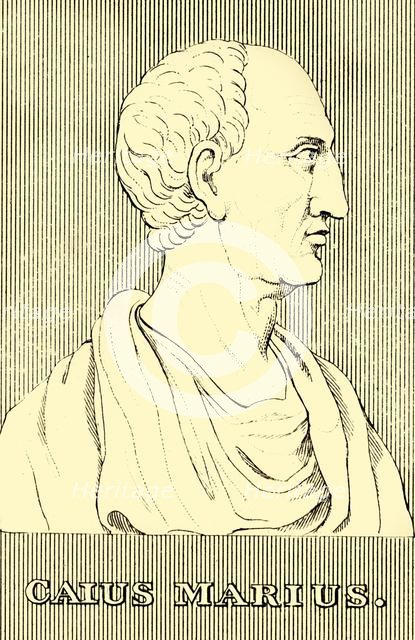 'Caius Marius', (157 BC- 86 BC), 1830. Creator: Unknown.
