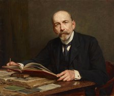 Portrait of Zdzislaw Morawski, 1918. Creator: Kazimierz Pochwalski.